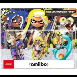 ニンテンドースイッチ(Nintendo Switch)のスプラトゥーン3 amiibo トリプルセット(ゲームキャラクター)