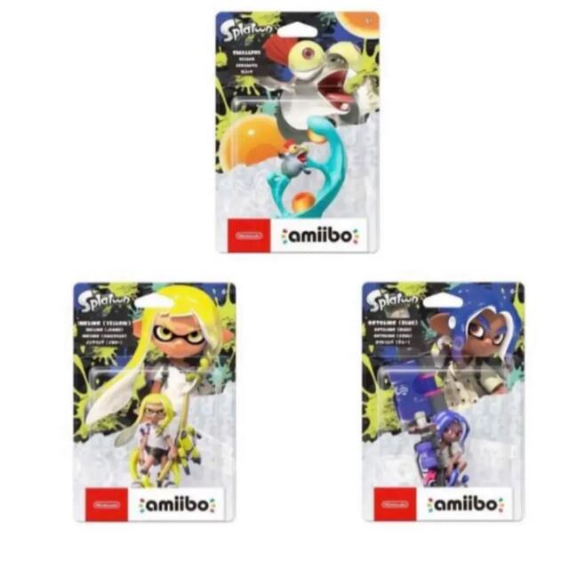 switch スプラトゥーン3 アミーボ amiibo 3種セットエンタメ/ホビー