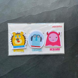 エヌティティドコモ(NTTdocomo)の【docomo】キャラクター　メモパット(ノベルティグッズ)