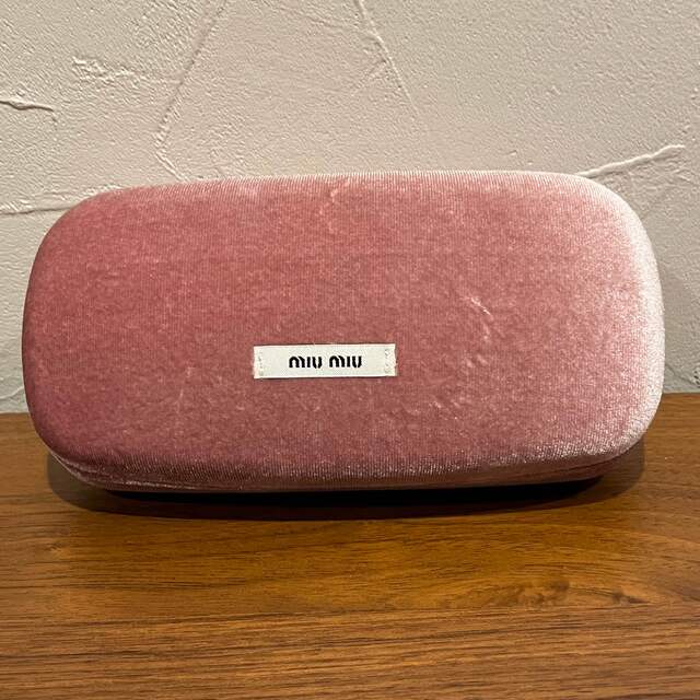 MIU MIU - aloha様専用 miu miu ミュウミュウ サングラスケース MIU MIU - aloha様専用 miu miu ミュウミュウ サングラスケース