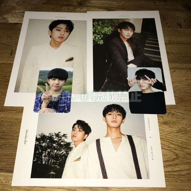 ヨングク&シヒョン 直筆サイン「The.The.The」 エンタメ/ホビーのCD(K-POP/アジア)の商品写真