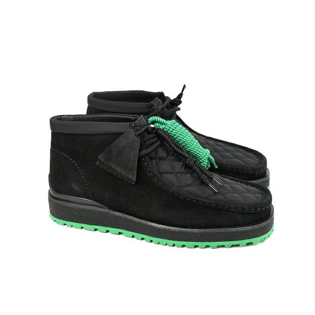 MONCLER Genius x Clarks モンクレール WALLABEE ワラビー イタリア正規品 新品 BLACK GREEN ブラック