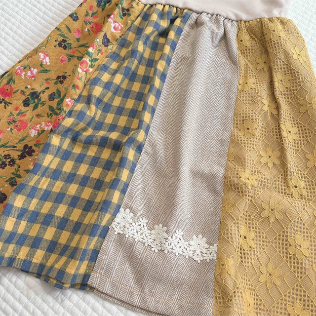 Souris(スーリー)のSourisスーリー 起毛ニットワンピース サイズ130 キッズ/ベビー/マタニティのキッズ服女の子用(90cm~)(ワンピース)の商品写真