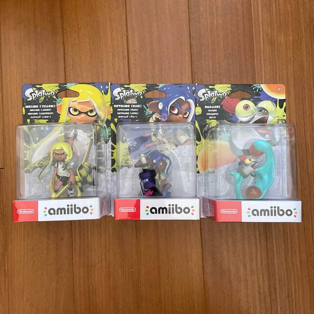 Nintendo Switch - 新品未開封 amiibo スプラトゥーン トリプルセット