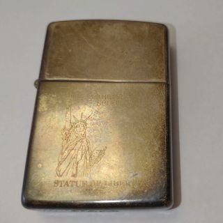 ジッポー(ZIPPO)のzippo　シルバー　【自由の女神】(タバコグッズ)