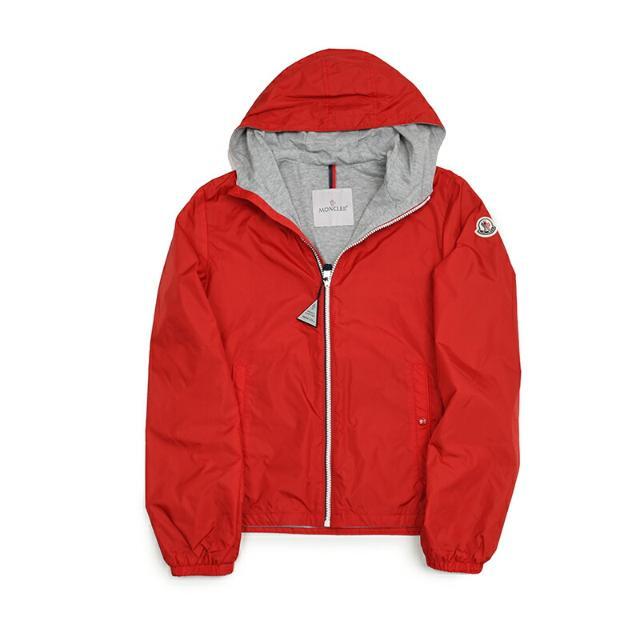 MONCLER - MONCLER モンクレール NEW URVILLE キッズ レッドナイロン