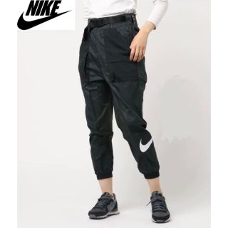 ナイキ(NIKE)のNIKE ナイキ レディース ウーブン スウッシュ　パンツ ブラック　Sサイズ(その他)