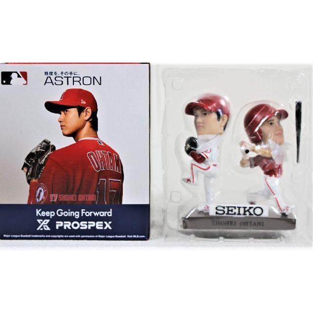 公式ショップ】 2.大谷翔平 2021年SEIKOノベルティ ボブルヘッド人形2