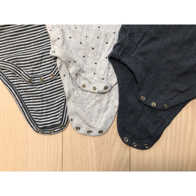 babyGAP(ベビーギャップ)のbaby GAP☆ロンパース3点セット キッズ/ベビー/マタニティのベビー服(~85cm)(ロンパース)の商品写真