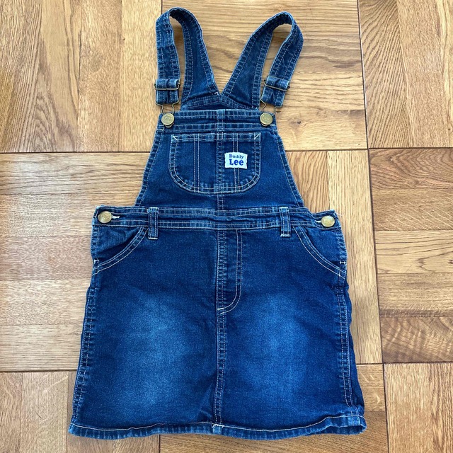 Buddy Lee(バディーリー)のBuddy Lee  デニムサロペットスカート キッズ/ベビー/マタニティのキッズ服女の子用(90cm~)(スカート)の商品写真