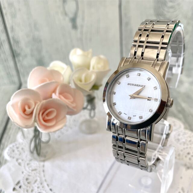 BURBERRY - 【動作OK】BURBERRY バーバリー 腕時計 12P BURBERRY - 【動作OK】BURBERRY バーバリー 腕時計 12P