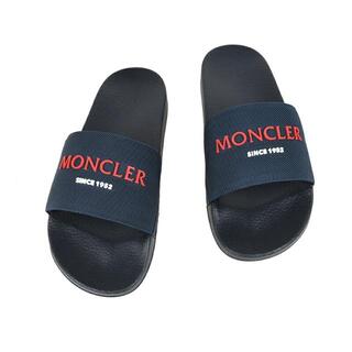 モンクレール(MONCLER)のMONCLER モンクレール サンダル イタリア正規品 BASILE X 778 新品 ネイビー(サンダル)