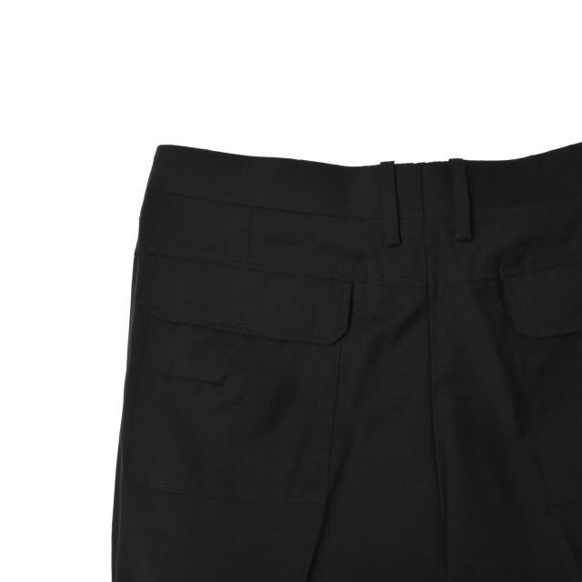 UNDERCOVER(アンダーカバー)のUNDERCOVER 稲妻刺繍 ウール スラックス パンツ メンズのパンツ(スラックス)の商品写真