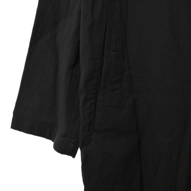 Yohji Yamamoto(ヨウジヤマモト)のYohji Yamamoto ウール混 ストール付き コート メンズのジャケット/アウター(その他)の商品写真