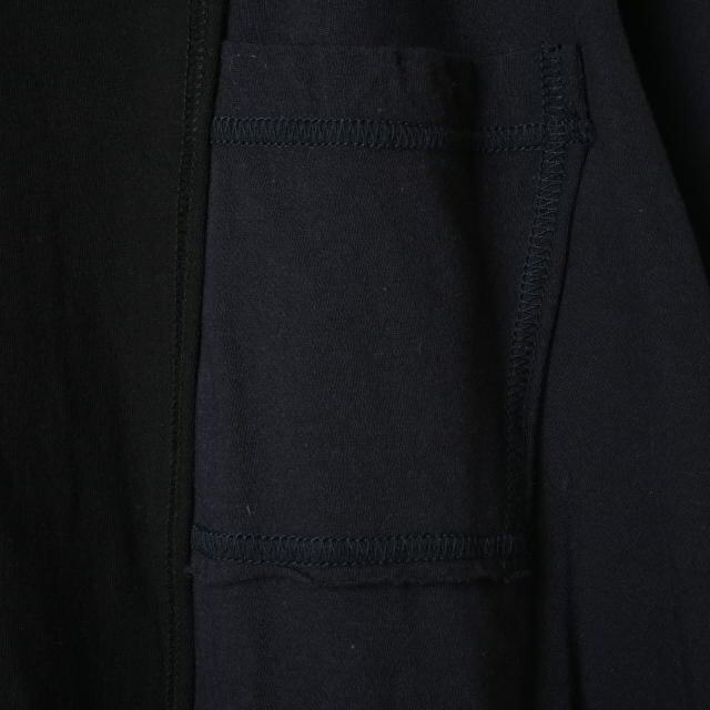Yohji Yamamoto(ヨウジヤマモト)のYohji Yamamoto s’yte ドッキング Tシャツ メンズのトップス(Tシャツ/カットソー(半袖/袖なし))の商品写真