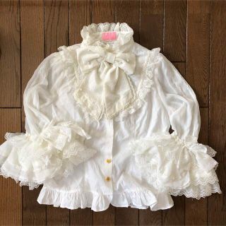 アンジェリックプリティー(Angelic Pretty)のAngelic Pretty Romantic Lacy ブラウス(シャツ/ブラウス(長袖/七分))