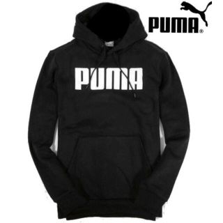 プーマ(PUMA)の【PUMA / プーマ】裏フリース スウェット パーカー（メンズM相当ブラック）(パーカー)