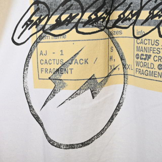 FRAGMENT(フラグメント)のFRAGMENT × Travis Scott Cactus  プリントTシャツ メンズのトップス(Tシャツ/カットソー(半袖/袖なし))の商品写真