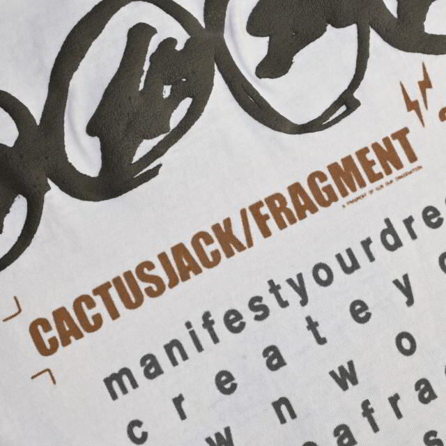 FRAGMENT(フラグメント)のFRAGMENT × Travis Scott Cactus  プリントTシャツ メンズのトップス(Tシャツ/カットソー(半袖/袖なし))の商品写真