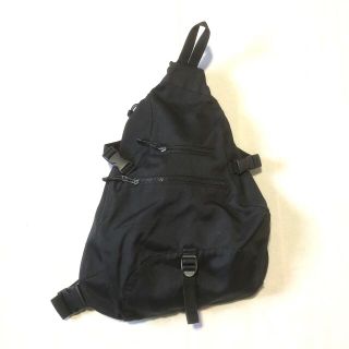 Y2K OLD GAP オールド ギャップ ワンショルダー バッグ 黒 メッシュ