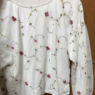 ページボーイ(PAGEBOY)の【まこ様専用】刺繍ブラウス(シャツ/ブラウス(長袖/七分))