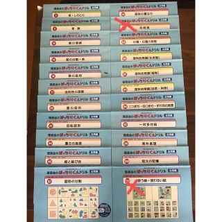 【きんつば様専用】理英会　ばっちりくんドリル　応用編　4冊(語学/参考書)