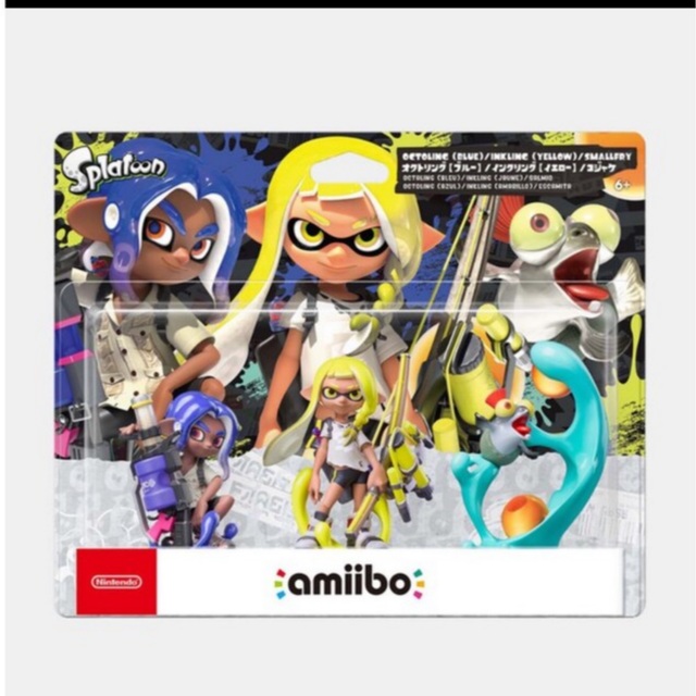 Nintendo Switch(ニンテンドースイッチ)の【新品未開封】 スプラトゥーン3 amiibo トリプルセット  エンタメ/ホビーのゲームソフト/ゲーム機本体(家庭用ゲームソフト)の商品写真