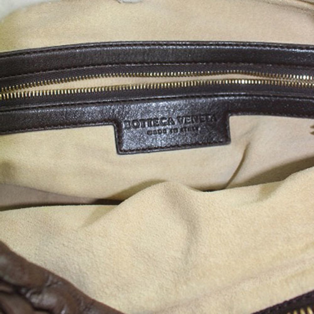 Bottega Veneta(ボッテガヴェネタ)のボッテガヴェネタ イントレチャートバッグ トートバッグ 茶色 V0013 レディースのバッグ(ハンドバッグ)の商品写真