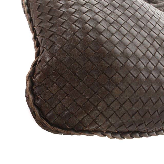 Bottega Veneta(ボッテガヴェネタ)のボッテガヴェネタ イントレチャートバッグ トートバッグ 茶色 V0013 レディースのバッグ(ハンドバッグ)の商品写真