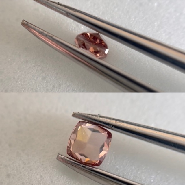 0.118ct SI-2 天然ピンクダイヤモンドFANCY DEEP PINK