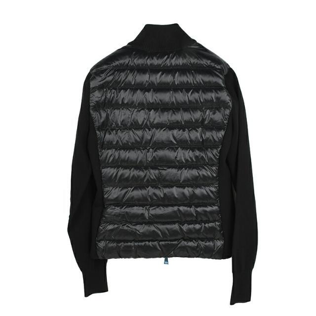 MONCLER - MONCLER モンクレール コットン二ット ジップアップダウン
