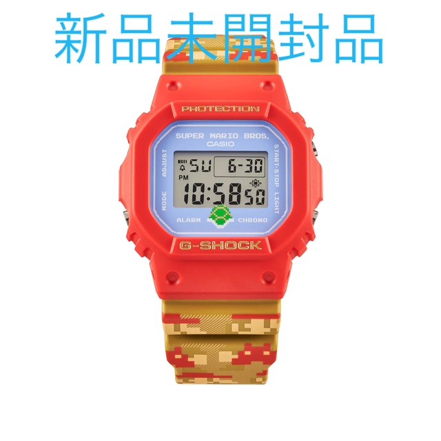 スーパーマリオG-SHOCK DW-5600SMB-4JR カシオ　新品未開封品