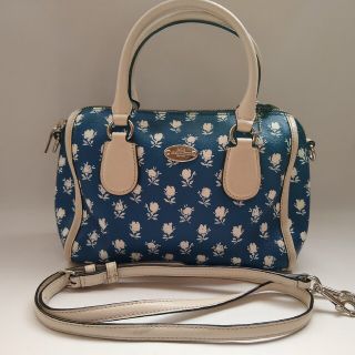 コーチ(COACH)のコーチ F34898 フローラルベネットミニ フラワー ボストン 訳あり(ハンドバッグ)