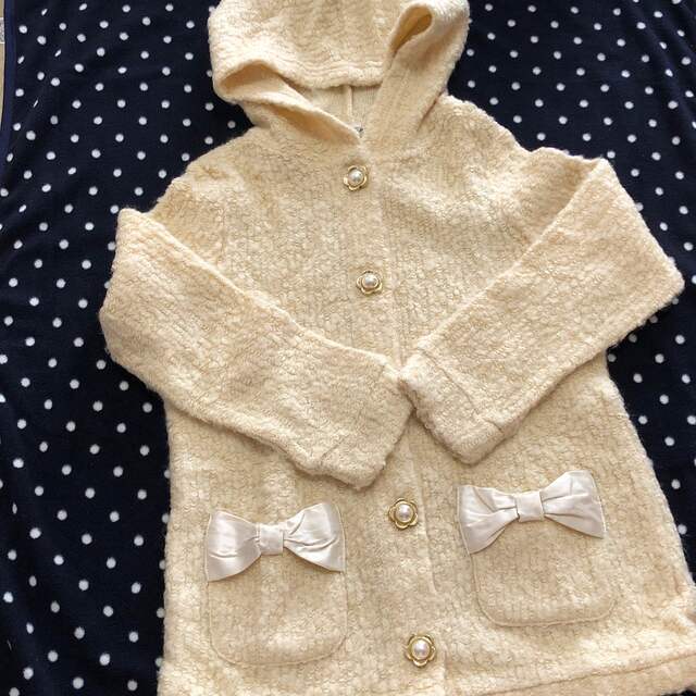 anyFAM(エニィファム)の古着　カーディガン　130 anyfam キッズ/ベビー/マタニティのキッズ服女の子用(90cm~)(カーディガン)の商品写真