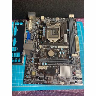 ECS H81H3-M5 lga1150 動作ok マザーボード SATA2本付(PCパーツ)