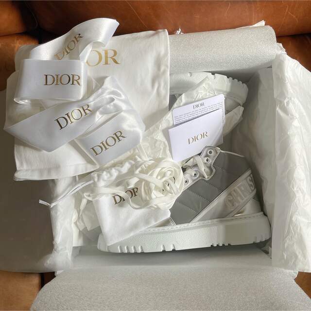Christian Dior(クリスチャンディオール)の【ディオール】キルティングナイロン D-PLAYER スニーカー レディースの靴/シューズ(スニーカー)の商品写真
