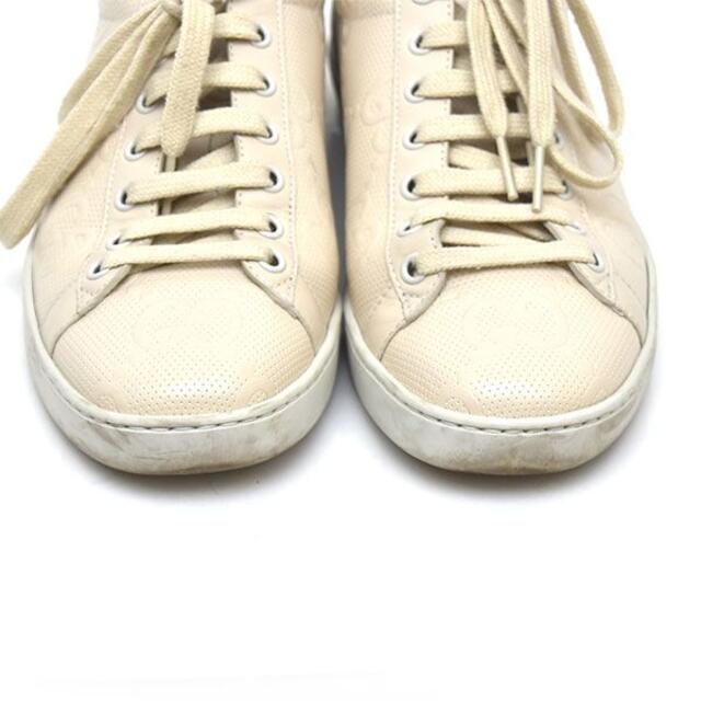 Gucci - グッチ GG ロゴ ローカット レディーススニーカー 37.5(約24.5