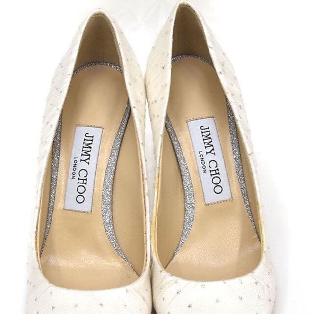 Jimmy Choo ネイビーレース ROMY 23.5cm ハイヒール | endageism.com