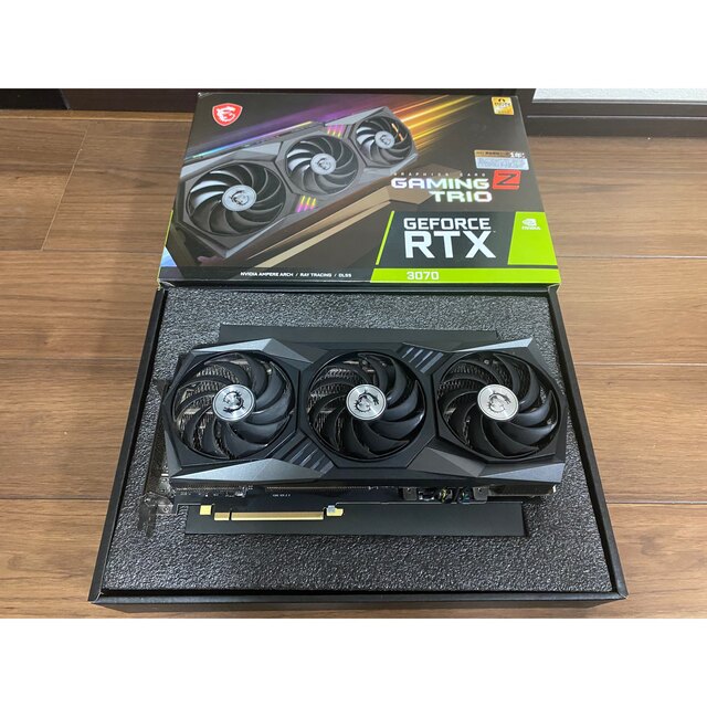 PC/タブレット送料無料 動作確認済 MSI RTX3070 GAMING X TRIO 8G