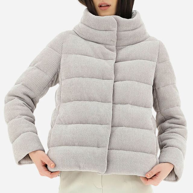 ○新品/正規品○ HERNO RESORT シェニール ケープ ダウン | cprc.org.au
