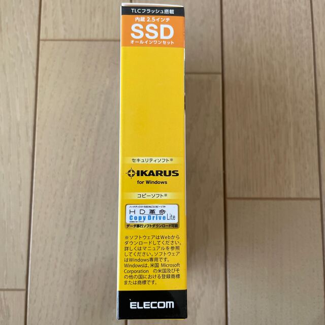内蔵2.5インチ SSD 240GB ELECOM 3