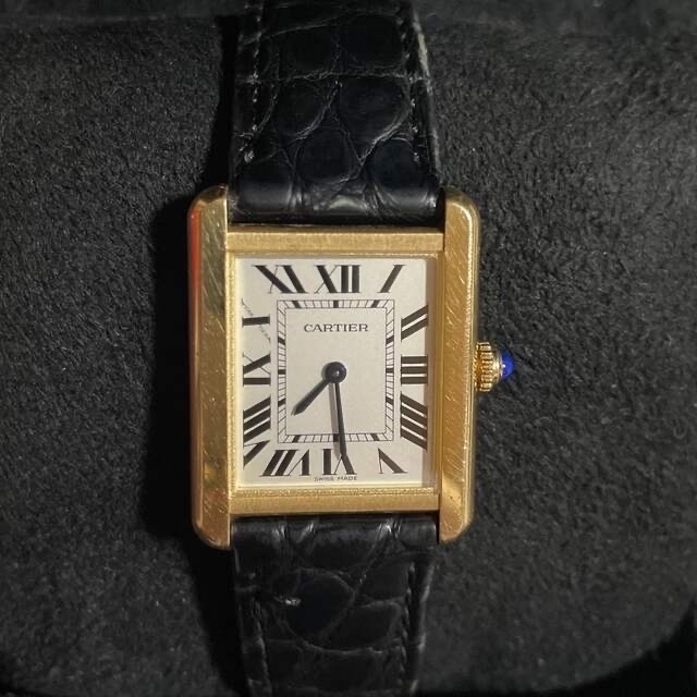 Cartier(カルティエ)のcoco.様専用(11/13まで) Cartier イエローゴールド　SM レディースのファッション小物(腕時計)の商品写真