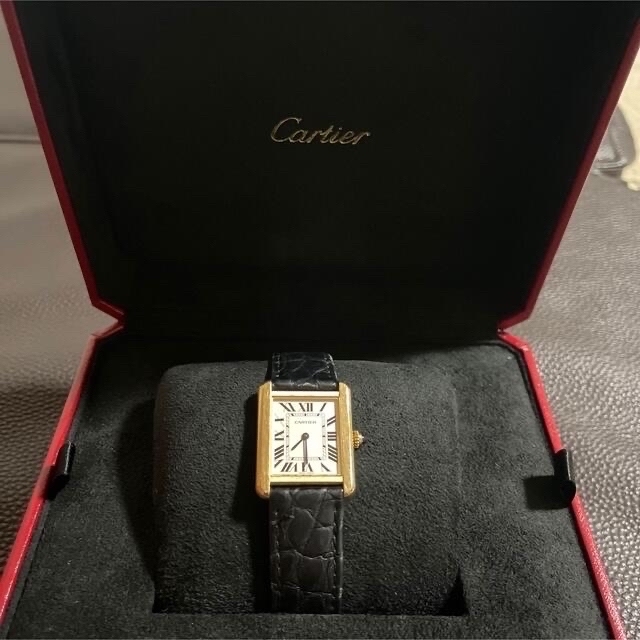 Cartier(カルティエ)のcoco.様専用(11/13まで) Cartier イエローゴールド　SM レディースのファッション小物(腕時計)の商品写真