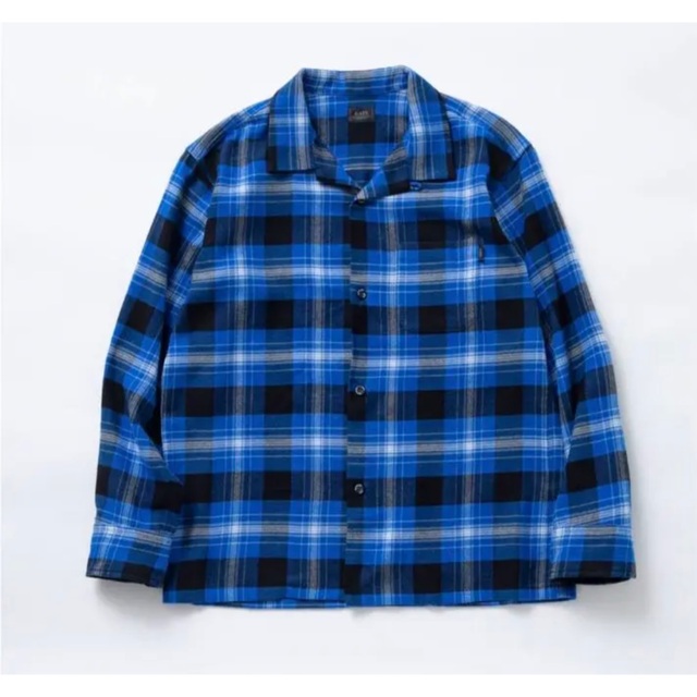 キムタク着　RATS COTTON RAYON CHECKSHIRT  Mサイズ