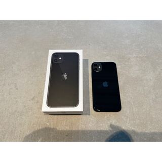 ぽぽろ様専用　iPhone11 ブラック(スマートフォン本体)