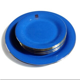 ジバンシィ(GIVENCHY)の【 GIVENCHY 】 ブルーのお皿セット ジバンシィ(食器)