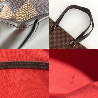 LOUIS VUITTON ルイヴィトン トートバッグ ダミエ カバメゾ ハンドバッグ SPオーダー スぺシャルオーダー ブラウン 茶 かばん 鞄 N51152    ゴールド金具 レディース 定番【品】