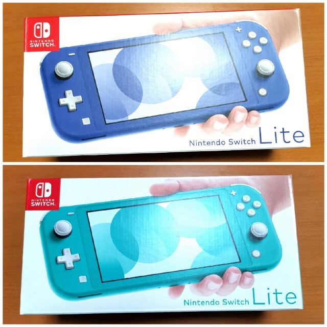 超人気高品質 Switch Nintendo - 2台セット ブルー ターコイズ Lite