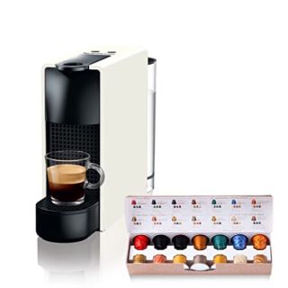 ネスプレッソ(NESPRESSO)のネスプレッソ カプセル式コーヒーメーカー エッセンサ ミニ ピュアホワイト (コーヒーメーカー)