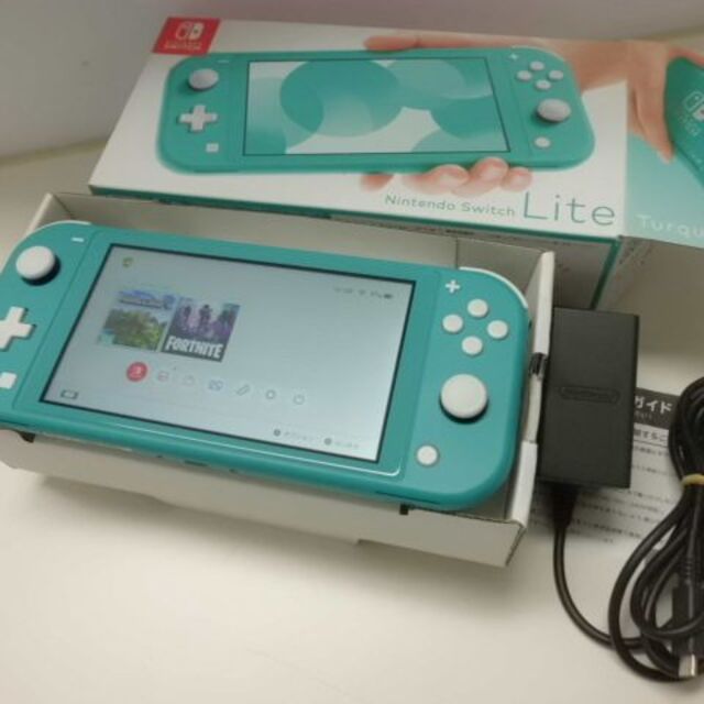 Nintendo Switch(ニンテンドースイッチ)のNintendo Switch Lite Turquoise任天堂スイッチライト エンタメ/ホビーのゲームソフト/ゲーム機本体(携帯用ゲーム機本体)の商品写真